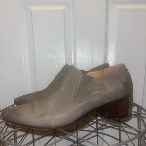 Frye Ankle Booties, Women Size 8, Color is Gray